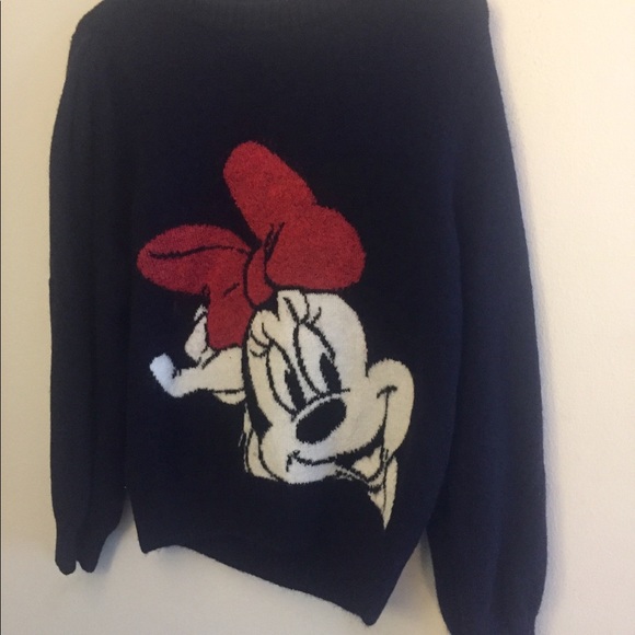80s Inspired Minnie Mouse Sweater - Picture 3 of 7
